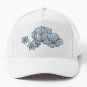 Blue Flower Petal Pattern Baseball Cap Casquette Cosplay Sun Hats Cap