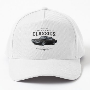 Black Barracuda Baseball Cap Casquette Outing Hard Hat Golf