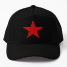 A Vintage Red Star Baseball Cap Unisex Hat Casquette Snapback