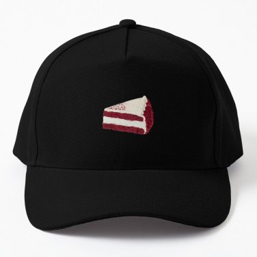 A slice of red velvet cake Baseball Cap Unisex Hat Casquette Snapback