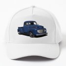 1950 Ford F1 Pickup Truck in dark blue Baseball Cap Unisex Hat Casquette Snapback