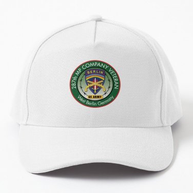 287th MP Company Berlin Veteran Unit Patch Baseball Cap Hat Casquette Snapback
