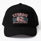 82 Sturgis Motorcycle Rally 2022 Red Baseball Cap Casquette Hat Sunhat