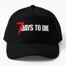 7 Days Die Gamer Merch Baseball Cap Casquette Black Anime Hard Hats