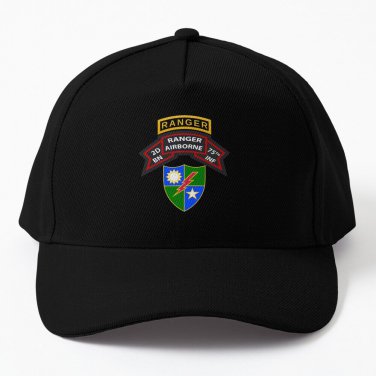 2nd BN75th RangersAirborne Baseball Cap Unisex Hat Casquette Snapback