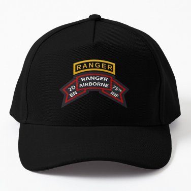 2nd BN 75th Rangers Airborne Baseball Cap Unisex Hat Casquette Snapback