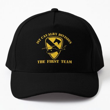 1St Cavalry Division The First Team Baseball Cap Casquette Tactical Cap Hat Party Hats Caps