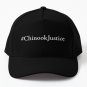 #ChinookJustice white print Baseball Cap Unisex Hat Casquette Snapback