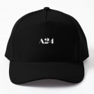 A24 White Logo Baseball Cap Hat Czapka Printed Snapback Hip Hop Sport