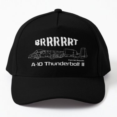 A 10 Thunderbolt Ii Brrrrrt Baseball Cap Hat Snapback Casquette Hip Hop