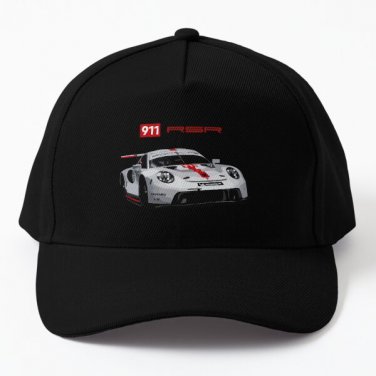 2020 Rsr Imsa Gtlm Race Car Baseball Cap Hat Snapback Black Printed