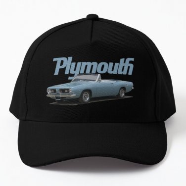 1967 Plymouth Barracuda Convertible Baseball Cap Hat Casquette Czapka Snapback