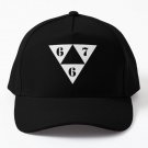 667 Originals White Baseball Cap Hat Snapback Hip Hop Black