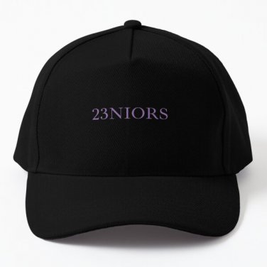 23Niors Baseball Cap Hat Snapback Printed Casquette Black Czapka