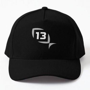 13 Fishing Reel Baseball Cap Hat Black Czapka Printed Casquette Snapback