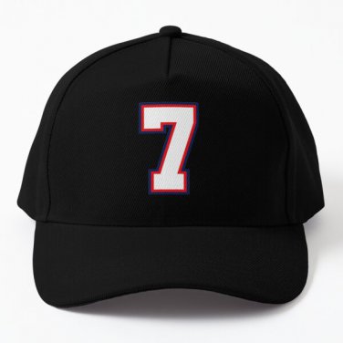 7 Jersey Number s Seven Buffalo 7 Baseball Cap Casquette Hat Mens