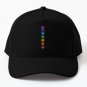 7 Chakras Cosmic Energy Centers Baseball Cap Hat Black Casquette Snapback Women