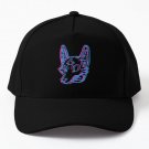 3D Space Coyote Baseball Cap Hat Hip Hop Czapka Black Printed Casquette
