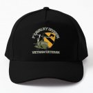 1St Cavalry Vietnam Uh 1 Gunship Baseball Cap Hat Printed Black Snapback Czapka Casquette