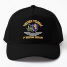 1St Aviation Uh 1 Gunship Pilot Wings Baseball Cap Hat Hip Hop Snapback Black Czapka