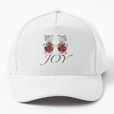 Digital Diamond Painting Bear Joyful! Baseball Cap Casquette Hat Hood Western Hats Caps