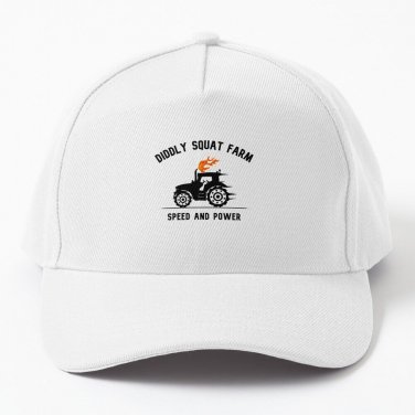 Diddly Squat Farm Shop Logo Tractor Baseball Cap Casquette Tea Hats Caps Golf Hat