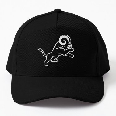 Detroit Rams Baseball Cap Casquette Sun Hat Ball Cap Christmas Hat Cap