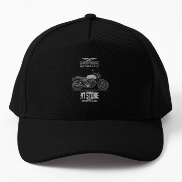 Designer Motorcycle Moto Guzzi Stone Centenario Motorcycle Cap Casquette Hard Hat Icon Hats