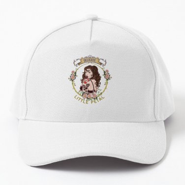Delicate Little Petal Mascot Small Baseball Cap Casquette Hat Horse Hat Vintage Hat