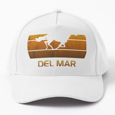 Del Mar California Horse Racing Fan Park Premium Baseball Cap Casquette Hat Christmas Hat