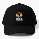 Crystal Mountain Snowboarding Washington Vintage Sunset Baseball Cap Casquette Hats Caps Hat Caps