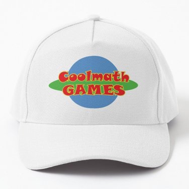 Coolmathgames.Com Black Baseball Cap Casquette Party Hats Boonie Hats Ball Cap Trucker Hat