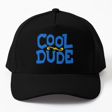 Cool Dude Text Baseball Cap Casquette Hip Hop Vintage Hat