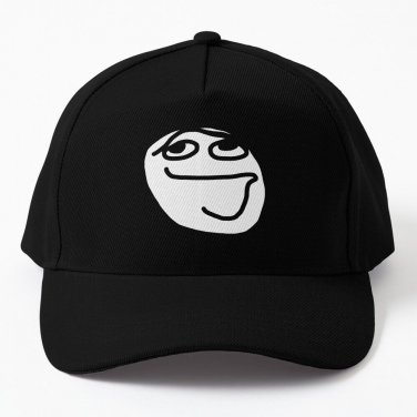 Clueless Emote Baseball Cap Casquette Golf Sunhat Caps Hat