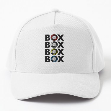 Box Box Box Box Tyres Compound Design Baseball Cap Casquette Christmas Hat