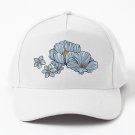 Blue Flower Petal Pattern Baseball Cap Casquette Cosplay Sun Hats Cap