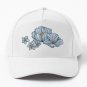 Blue Flower Petal Pattern Baseball Cap Casquette Cosplay Sun Hats Cap