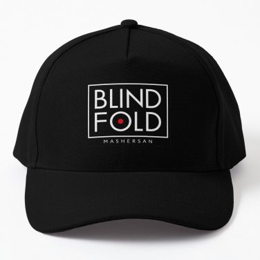 Blindfold Logo Mashersan Comisc Baseball Cap Casquette Fluffy Hat Bag Hat