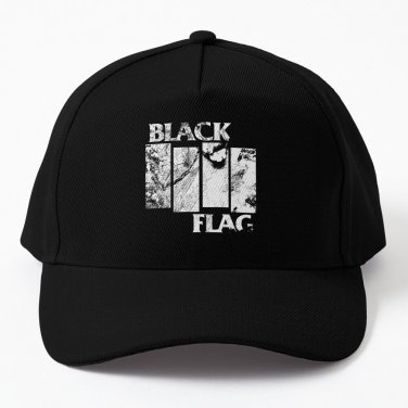 Black Flag Vintage Baseball Cap Casquette Foam Party Hats Icon Hat