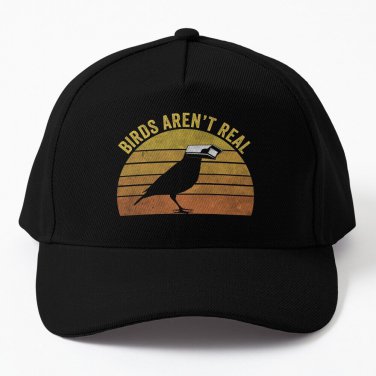 Birds Aren't Real Surveillance Baseball Cap Casquette Cosplay Streetwear Hat