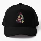 Antique Japanese Woodblock Print Cat With Flower Tattoos Cap Casquette Tea Hats Anime Hat Cap