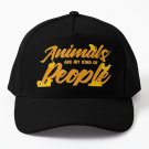 Animals Are My Kind Of People Baseball Cap Unisex Hat Casquette Snapback