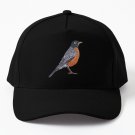 American Robin - bird painting (no background) Baseball Cap Hat Casquette Snapback