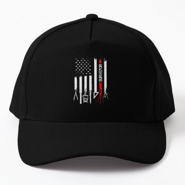 American Flag With Surveyor Baseball Cap Casquette Hat Caps Cosplay Dad Hat Cap