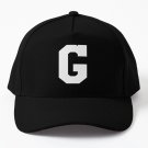 Alphabet, White G, Sports letter G Baseball Cap Unisex Hat Casquette Snapback