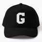 Alphabet, White G, Sports letter G Baseball Cap Unisex Hat Casquette Snapback