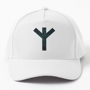 Algiz Life Forest Rune Symbol Baseball Cap Casquette Funny Hats