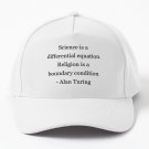 Alan Turing Quote on Religion & Science Baseball Cap Unisex Hat Casquette Snapback