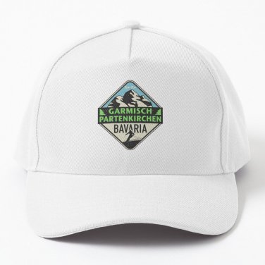 Garmisch-Partenkirchen Bavaria Germany Baseball Cap Casquette Fluffy Hat Hood Hats