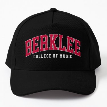 berklee college font curved Baseball Cap Unisex Hat Casquette Snapback